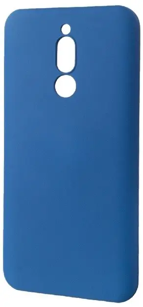 Husă de protecție Helmet Liquid Silicon Xiaomi Redmi 8A, albastru