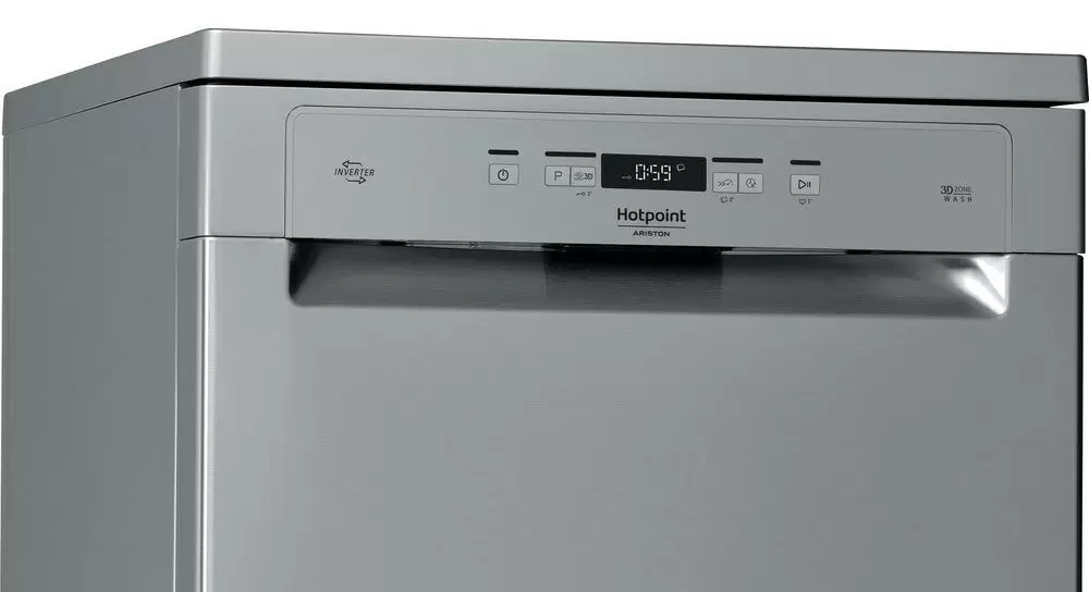 Посудомоечная машина Hotpoint-Ariston HFC 3C41 CW X, нержавеющая сталь