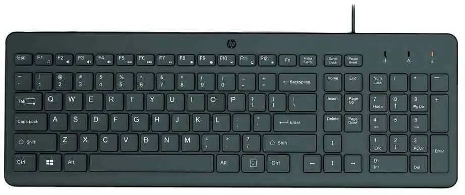 Клавиатура HP 150, черный