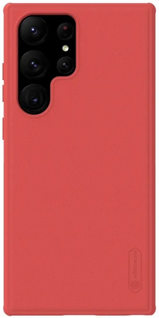 Чехол Nillkin Samsung S23 Ultra Frosted Pro, красный на tehnoparc.md Чехол Nillkin Samsung S23 Ultra Frosted Pro, красный