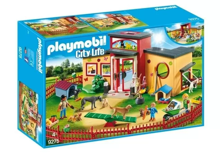 Set jucării Playmobil Tiny Paws Pet Hotel