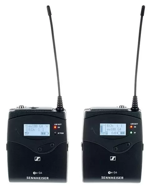 Микрофон Sennheiser EW 100-ENG G4-E, черный