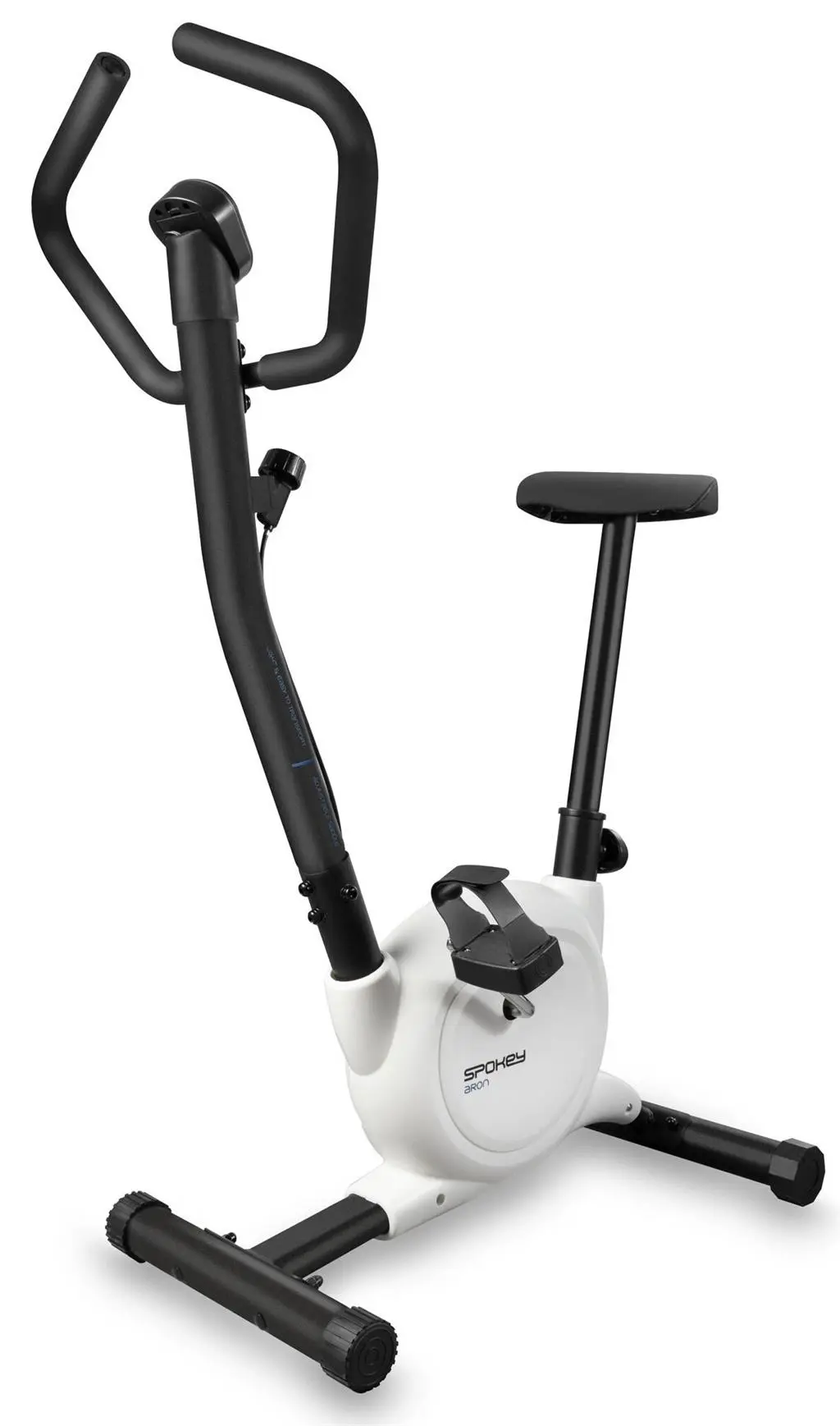 Bicicletă fitness Spokey Aron White (944161), alb