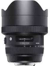 Obiectiv Sigma AF 12-24mm f/4.0 DG HSM Art F/Nik, negru
