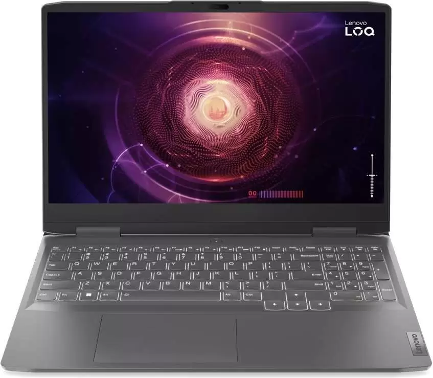 Laptop Lenovo LOQ 15APH8 (15.6"/WQHD/Ryzen 5 7640HS/16GB/512GB/GeForce RTX 4050 6GB GDDR6), gri