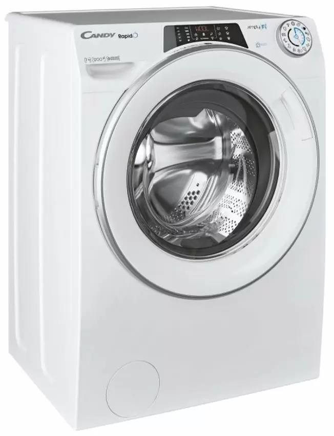Maşină de spălat rufe Candy RapidO RO41274DWMSE/1-S, alb