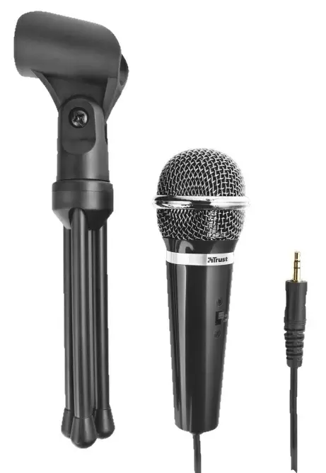 Microfon Trust Starzz All-round, negru