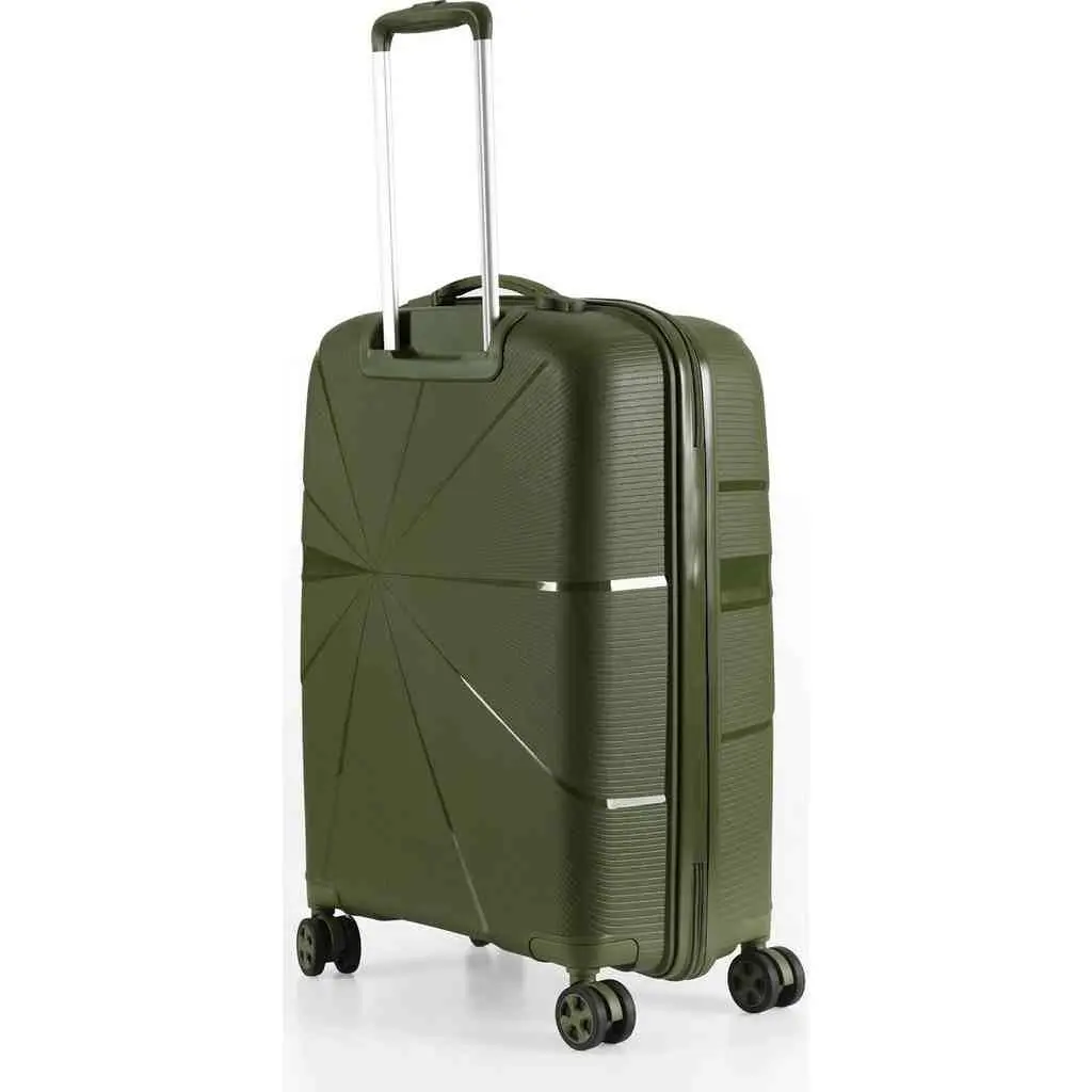 Комплект чемоданов CCS 5264 Set, хаки