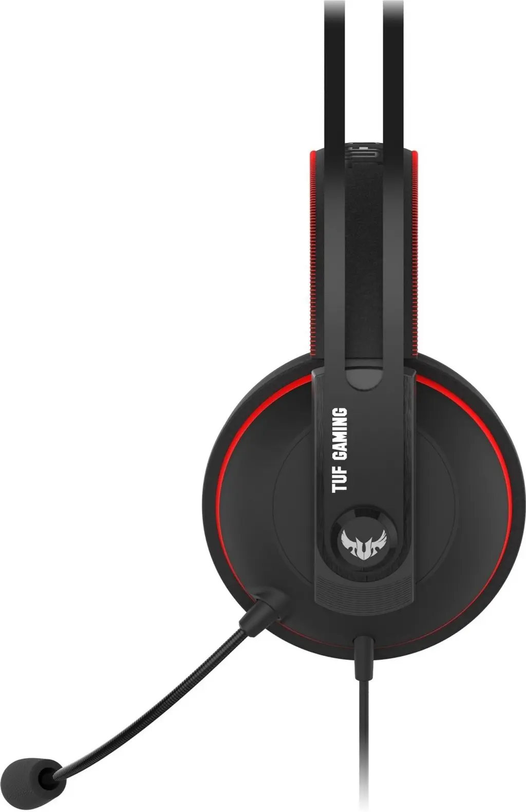 Căşti Asus TUF Gaming H7 Core, negru/roșu pe tehnoparc.md Căşti Asus TUF Gaming H7 Core, negru/roșu