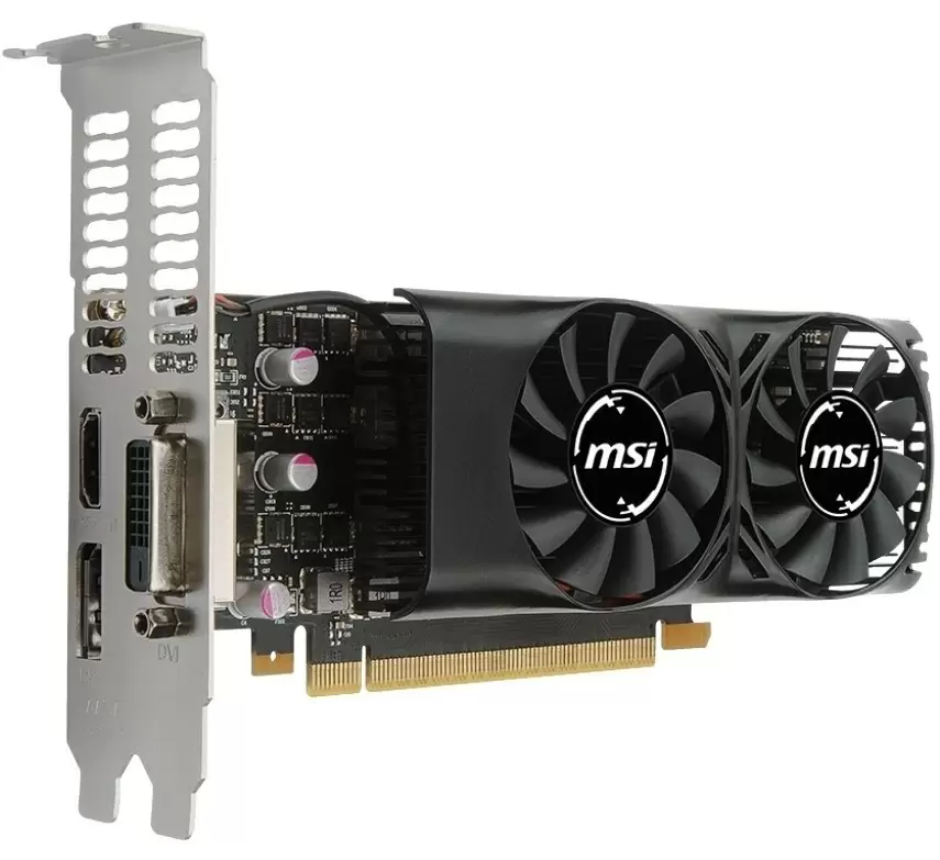 Видеокарта MSI GeForce GTX 1050 Ti 4GT LP 4ГБ GDDR5