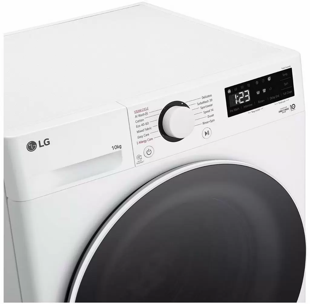 Maşină de spălat rufe LG F4WR510S0W, alb
