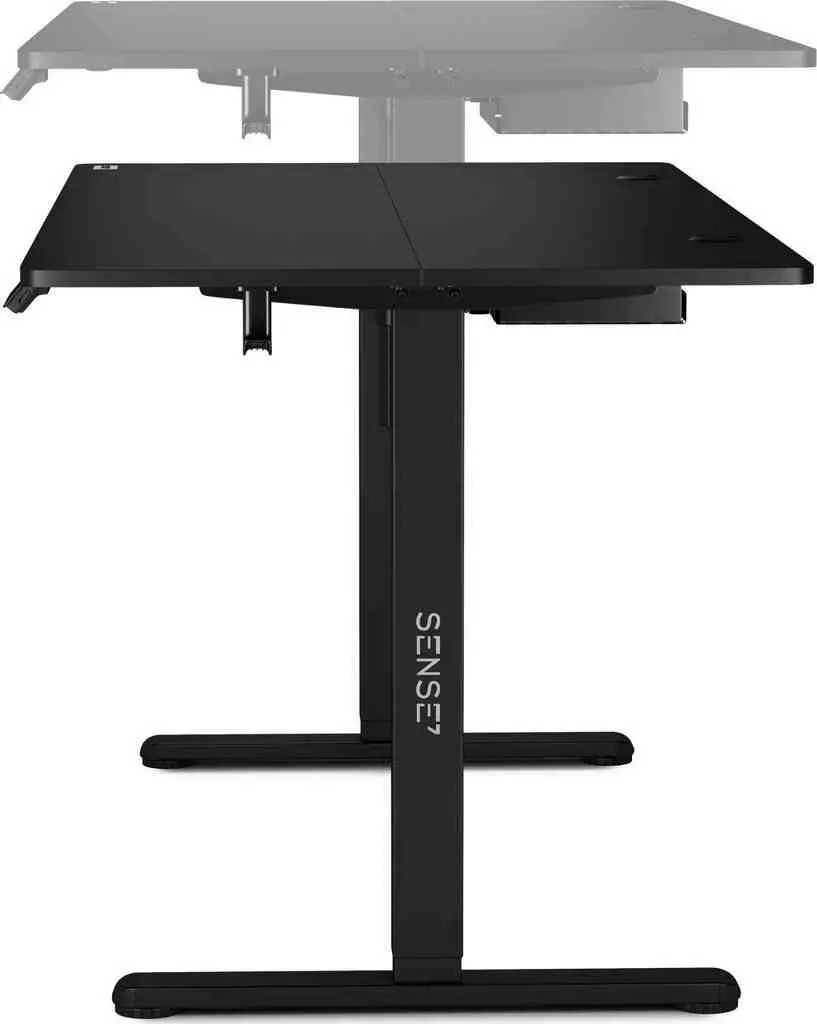 Masă de birou SENSE7 Nojo 140x70, negru