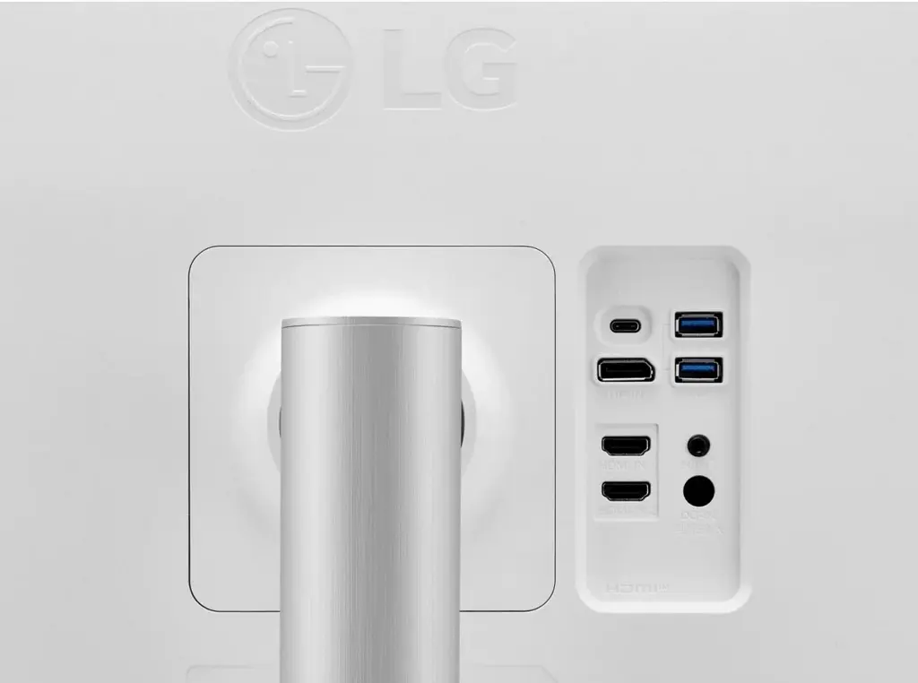 Монитор LG 27UP850-W, серебристый