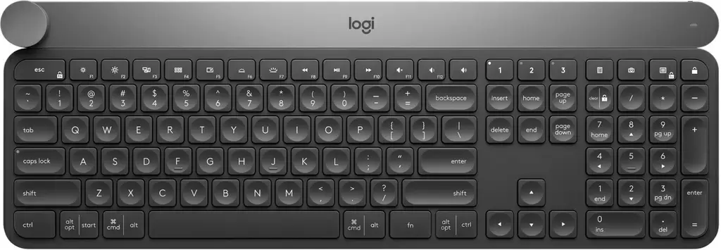 Tastatură Logitech Craft, negru