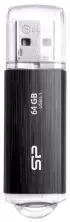 Flash USB Silicon Power Blaze B02 64GB, negru