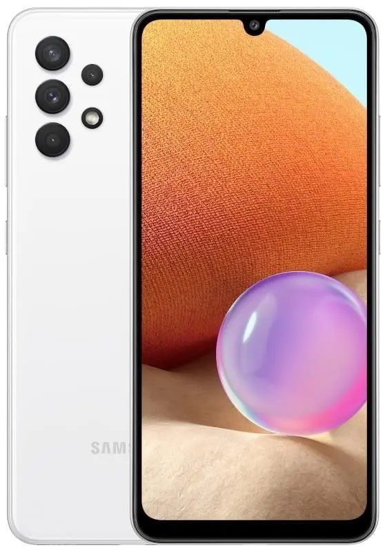Smartphone Samsung SM-A325 Galaxy A32 4GB/64GB, alb