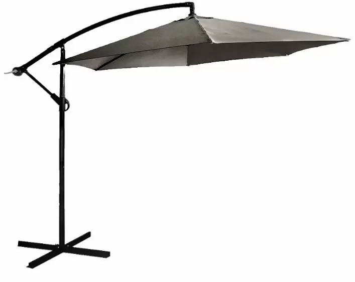 Umbrelă de gradină Jumi OM-755253, gri închis