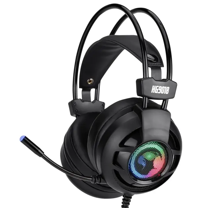 Căşti Marvo HG9018 Rainbow, negru