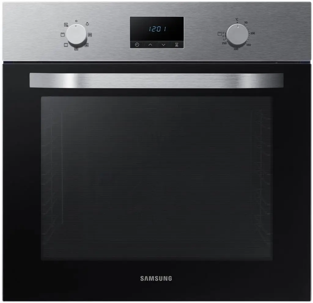 Электрический духовой шкаф Samsung NV68R1310BS/WT, нержавеющая сталь