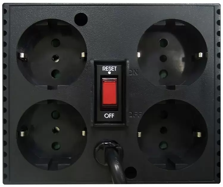 Стабилизатор напряжения PowerCom TCA-3000, черный