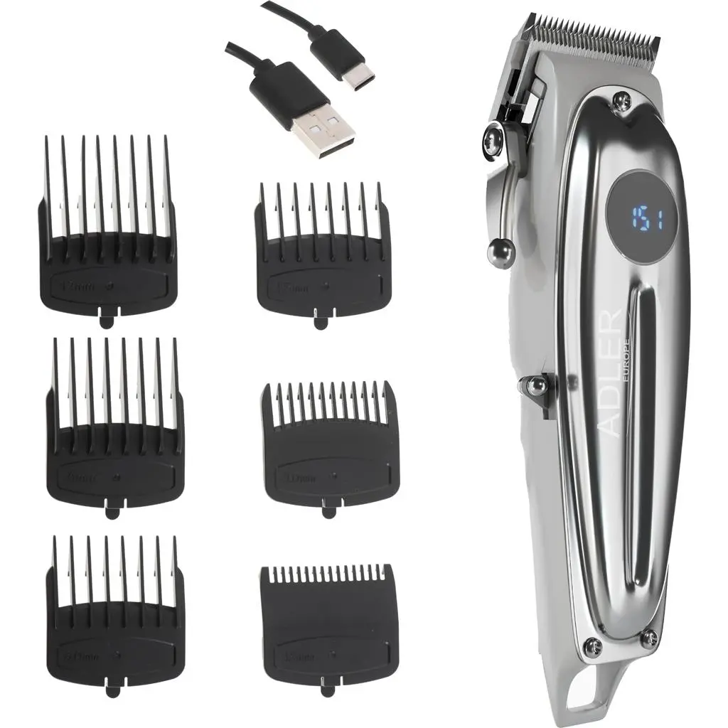 Aparat de tuns Adler AD-2831, gri pe tehnoparc.md Aparat de tuns Adler AD-2831, gri