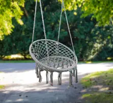 Подвесное кресло Saska Garden 1051673, бирюзовый/розовый на tehnoparc.md Подвесное кресло Saska Garden 1051673, бирюзовый/розовый
