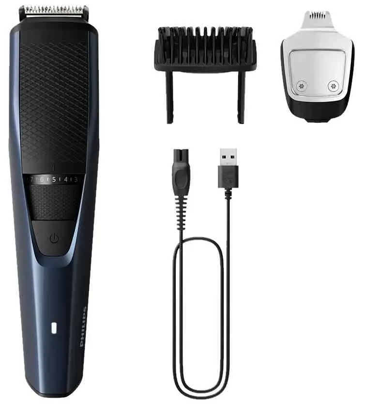 Maşină de tuns barba Philips BT3238/15, albastru