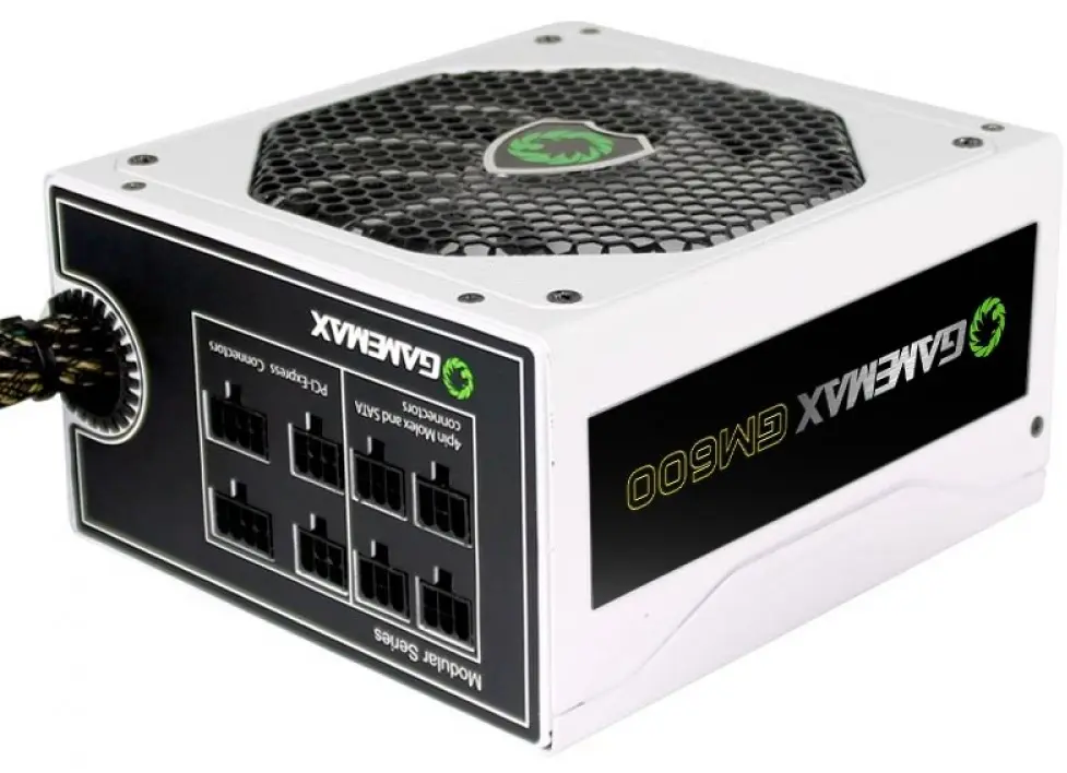 Sursă de alimentare Gamemax GM-600, alb