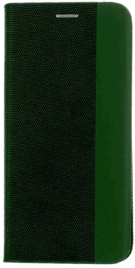 Husă de protecție WOO Shell Flip Nylon Oppo A79 5G (WOOCASHFLBOPA79GR), verde