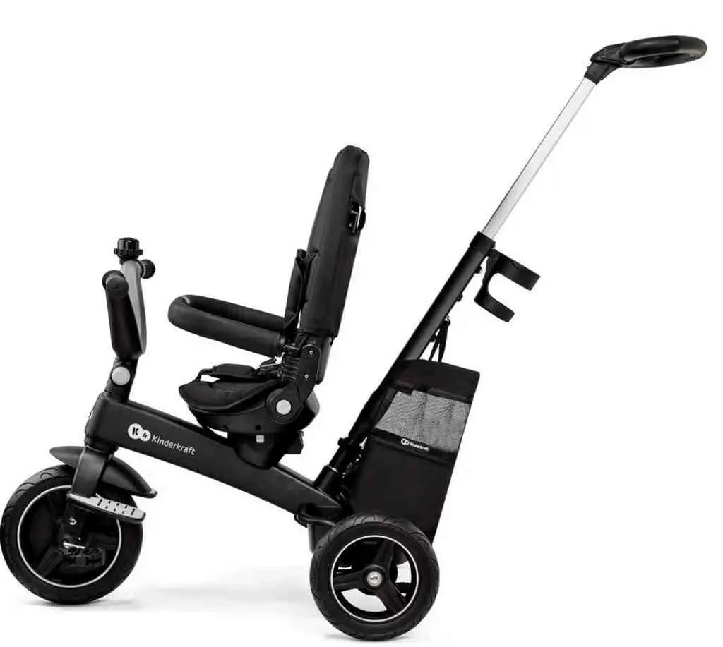 Детский велосипед KinderKraft Easytwist, черный