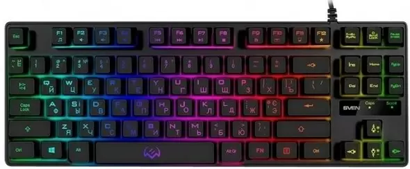 Tastatură Sven KB-G7400, negru