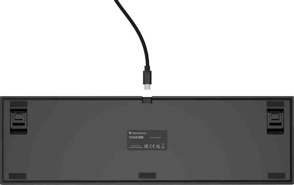 Клавиатура Genesis Thor 404 (EN), черный