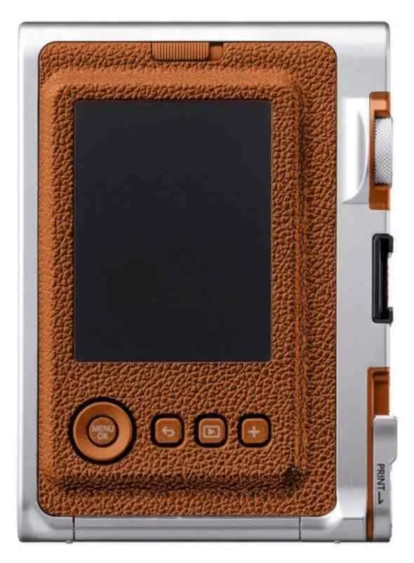 Фотоаппарат моментальной печати Fujifilm Instax Mini Evo, коричневый на tehnoparc.md Фотоаппарат моментальной печати Fujifilm Instax Mini Evo, коричневый