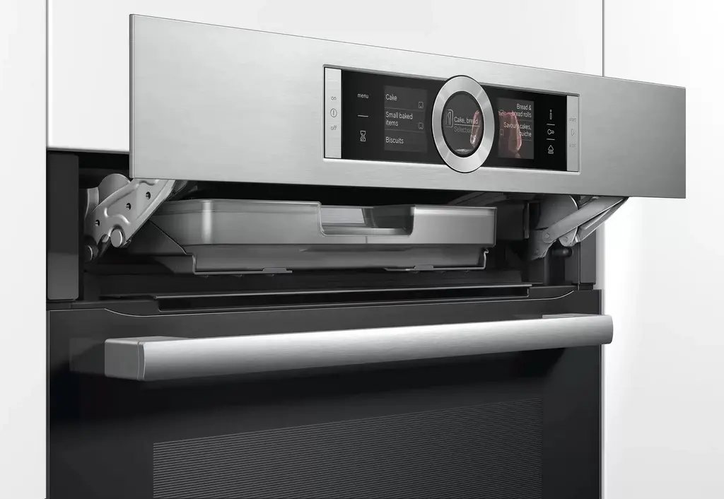 Электрический духовой шкаф Bosch HSG656RS1, нержавеющая сталь на tehnoparc.md Электрический духовой шкаф Bosch HSG656RS1, нержавеющая сталь