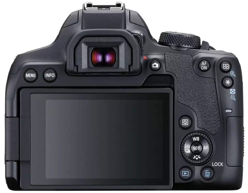 Aparat foto Canon EOS 850D + EF-S 18-135mm f/3.5-5.6 IS USM Kit, negru