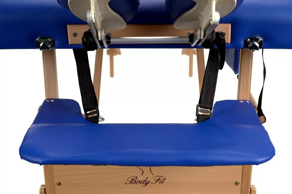 Массажный стол четырёхсекционный BodyFit 643, синий