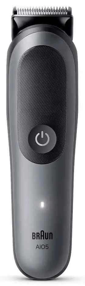 Maşină de tuns barba Braun AIO5520, gri