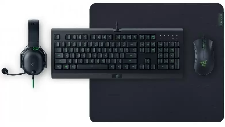 Комплект Razer Keyboard + Mouse Pad + Mouse + Headset