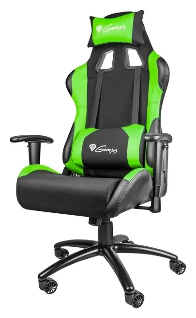 Scaun de birou Genesis Nitro 550, negru/verde