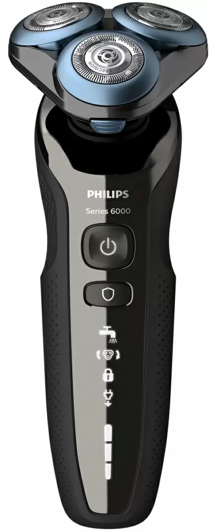 Aparat de ras Philips S6680/26, negru/albastru