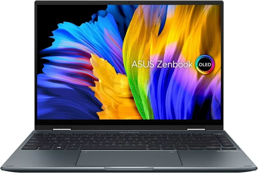 Laptop Asus Zenbook 14 Flip UP5401EA (14"/WQXGA+/Core i5-1135G7/8GB/256GB/Intel Iris Xe), gri