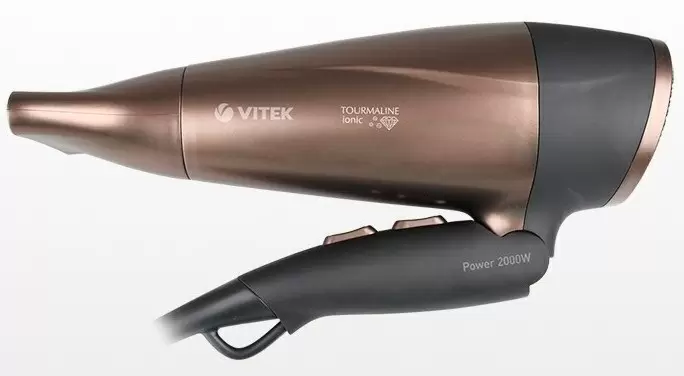 Фен Vitek VT-2238, коричневый