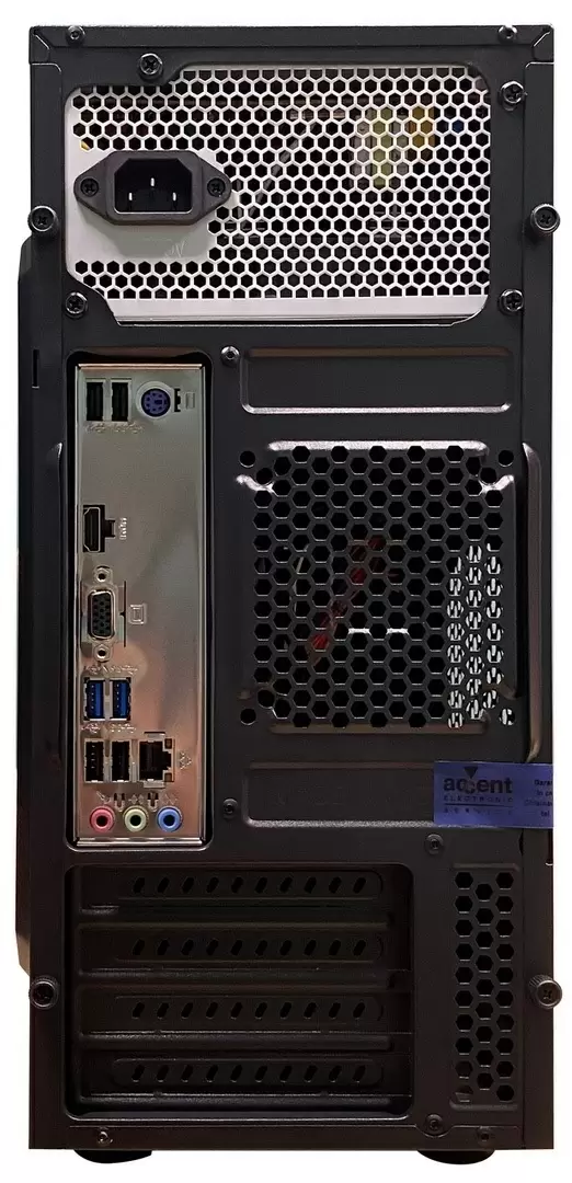 Системный блок Atol PC1024MP (Celeron J4125/8ГБ/256ГБ), черный