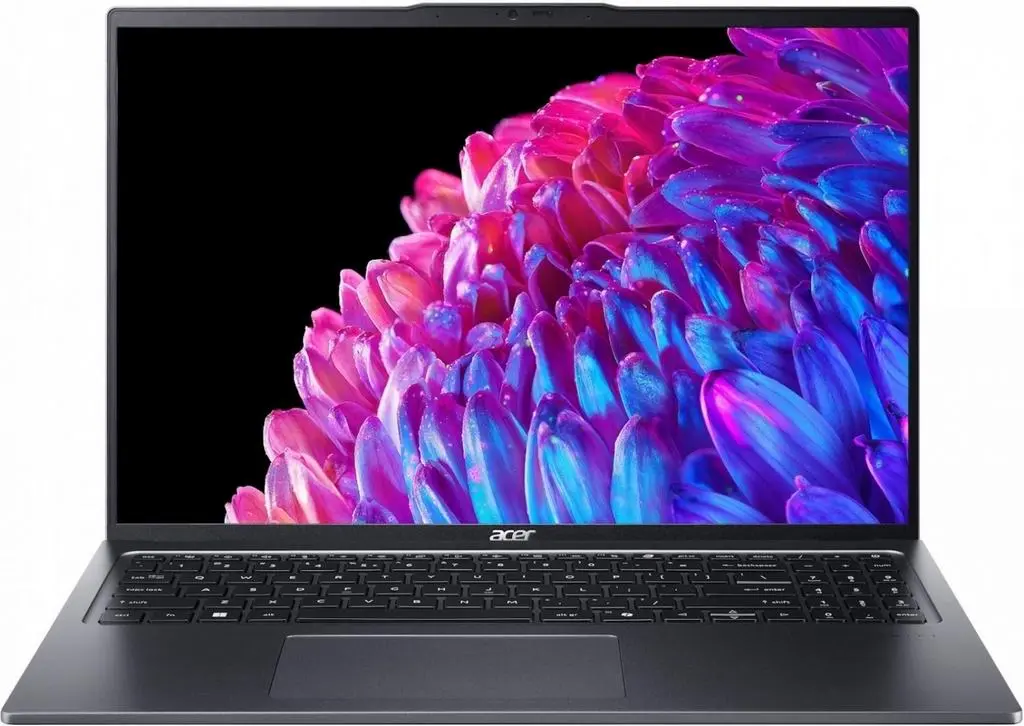 Laptop Acer Swift Go 16 OLED SFG16-72 (16.0"/3.2K/Core Ultra 7 155U/16GB/1TB), gri pe tehnoparc.md Laptop Acer Swift Go 16 OLED SFG16-72 (16.0"/3.2K/Core Ultra 7 155U/16GB/1TB), gri