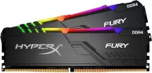 Оперативная память Kingston HyperX Fury RGB 32GB (2x16GB) DDR4-3733MHz, CL19-23-23, 1.35V