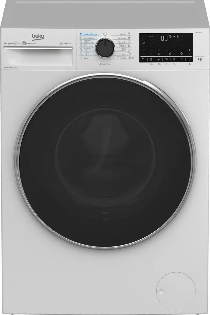 Maşină de spălat rufe Beko B5DFT59447W, alb pe tehnoparc.md Maşină de spălat rufe Beko B5DFT59447W, alb