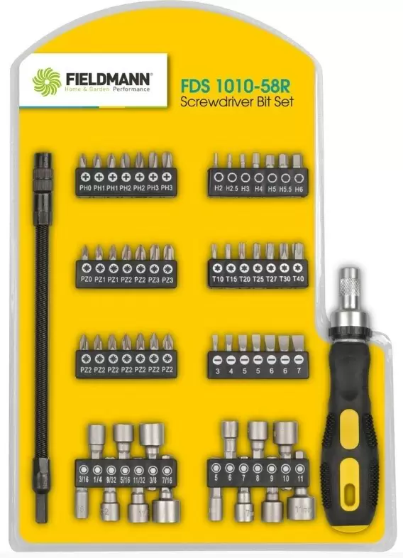 Набор головок и бит FIeldmann FDS1010-58R