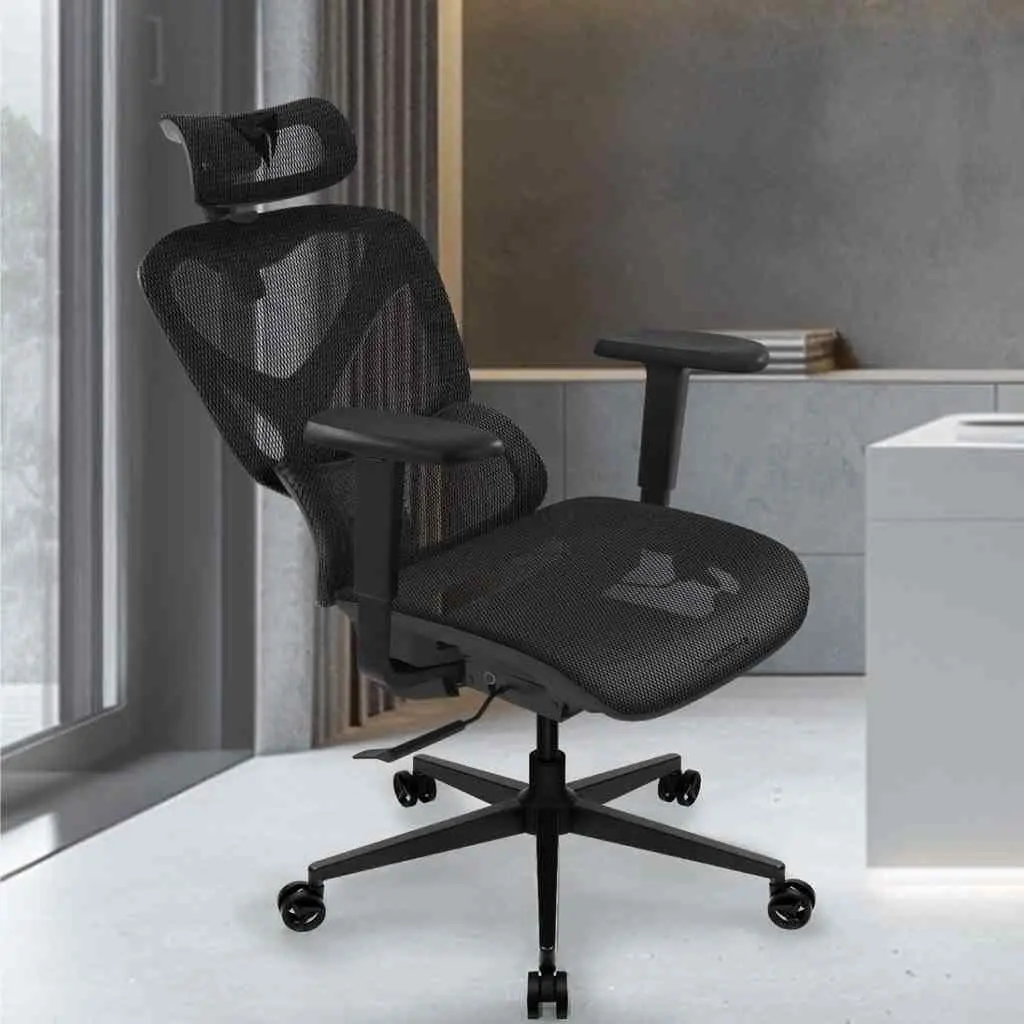 Scaun de birou ThunderX3 YTC, negru