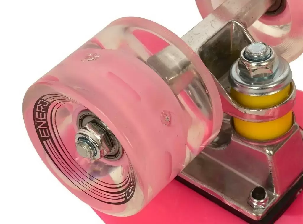 Skateboard Enero Pink Led 22, roz