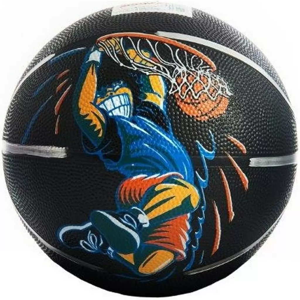 Мяч баскетбольный Midex Manga, черный